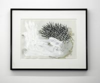 2001, painted photograph, 34.5 x 48 cm