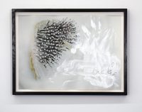 2001, painted photograph, 34.5 x 48 cm